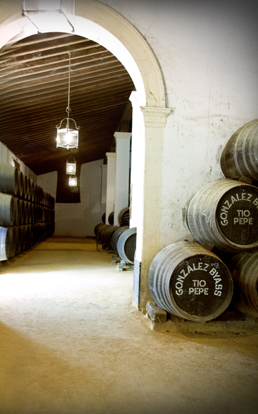 Visita el conjunto de Bodegas Tío Pepe.