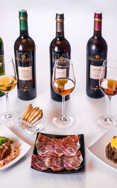 Visit the Tío Pepe wineries while enjoy an exclusive tasting and pairing.