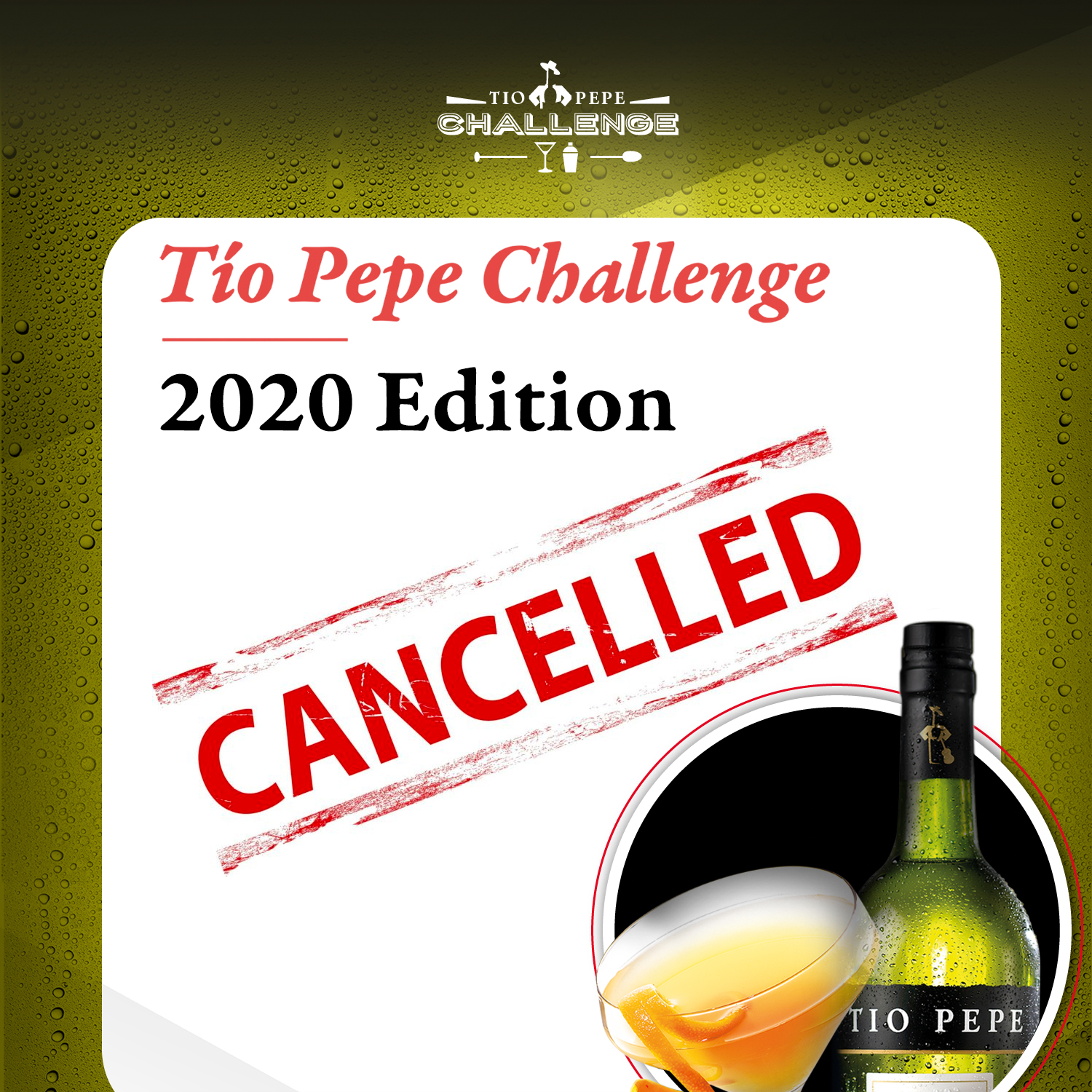 Tio Pepe Challenge 2020 cancelled 