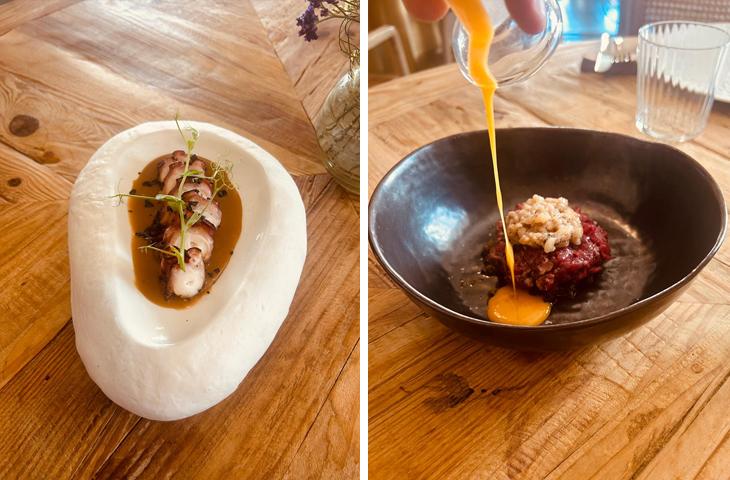 Menu degustación