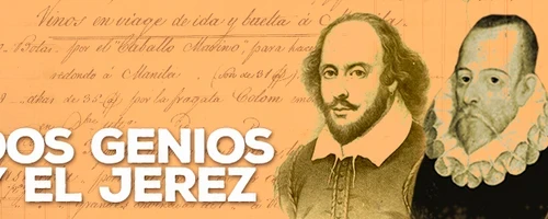 Un copa de Jerez por Cervantes y Shakespeare