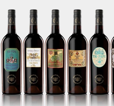 Line up of Tio Pepe En Rama releases