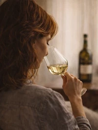 Disfruta una copa de vino